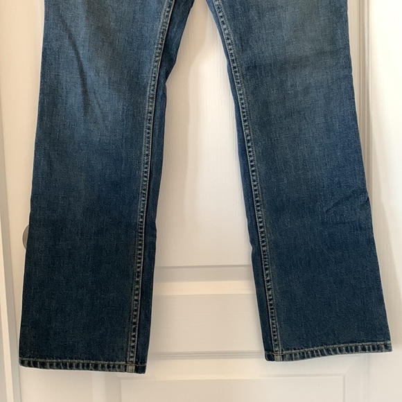 ANN TAYLOR Vintage Bootcut Button Fly Special Edition Jeans Size 6P - Picture 9 of 16